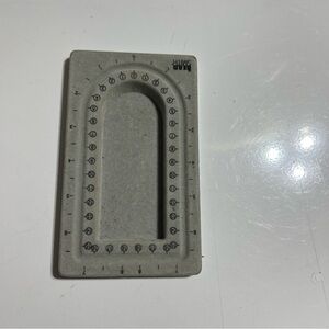 Gray Jewelry Beading Board